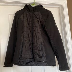 black medium weight jacket